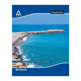 Classmate Notebook Four Lines With Gap, Center Stapled, Page, 69 (3 pcs)