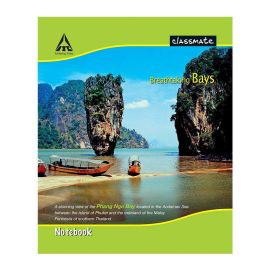 Classmate Notebook Four Lines With Gap, Center Stapled, Page,128 (3 pcs)