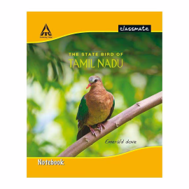 Classmate Notebook Unruled 210 x 170 mm, Unruled, Page 64 Center Stapled (3 pcs)
