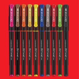 Classmate Octane Gel Colour Burst - Mixed, 10 pouch