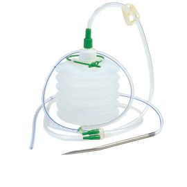 Safevac-500ml Closed Wound Suction Unit with 8FG Trocar Needle (10 Pcs)