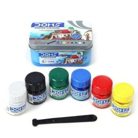Doms Poster Colours Set - 6 Vibrant Shades for Creative Art Projects