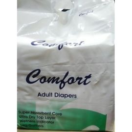 Comfort Adult Diapers – Super Absorbent Incontinence Protection (10-Piece Pack)