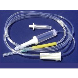 Economy IV Infusion Set with Vented/Non-Vented Spike and Flow Regulator (50 Pcs)