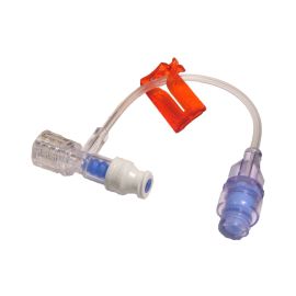 Dispo Multi - Single-Lumen Infusion Extension Line with Needle-Free Connector – Kink-Resistant Tubing (10 pcs)