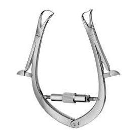 Jolls Thyroid Retractor - 155 mm Stainless Steel Self-Retaining Surgical Instrument