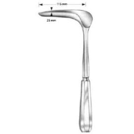 Hill-Ferguson Rectal Retractor – Stainless Steel, 8.5-Inch with Curved Blade