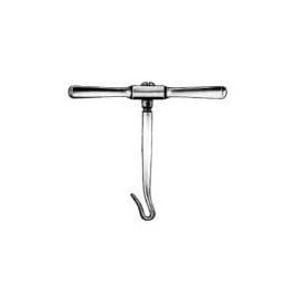 Gigli Saw Handle Set of 2 – Stainless Steel T-Shaped Surgical Instruments