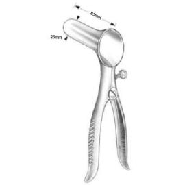 Pratt Rectal Speculum – Stainless Steel, 8.5-Inch with Locking Mechanism