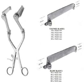 Cloward Retractor 10.5" – Complete Cervical Spine Surgical Instrument Set with 10 Interchangeable Blades