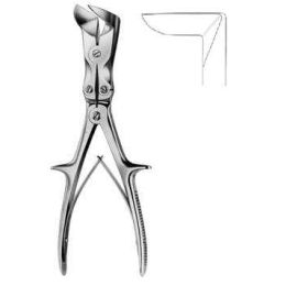 Double Action Bone Cutter with 90-Degree Angled Jaws – 10.5 Inch Surgical Instrument