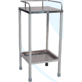 Vivan - Bedside Locker with Stainless Steel Top and Ventilated Cabinet (1 pcs)