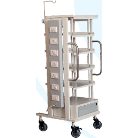 Vivan - Medical Monitor Trolley with Adjustable Mount and Storage (1pcs)
