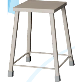 Vivan - Bedside Stool with Stainless Steel Top (1 pcs)