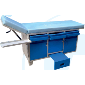 Vivan - Adjustable Bedside Table with Hydraulic Height Adjustment and Membrane Pressed Top (1 pcs)
