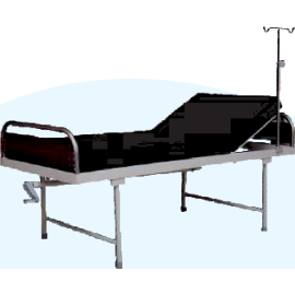 Semi-Fowler Hospital Bed with Stainless Steel Bows and Laminated Panels (1pcs)