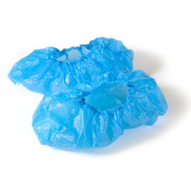 Disposable LDPE Non-Woven Shoe Cover Size: 36x16 cm (100 pcs)