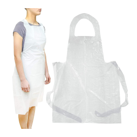 LDPE Disposable Apron 31 x 51 Inches – Waterproof and Chemical-Resistant (100 pcs)
