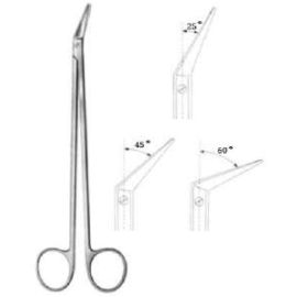 Potts-Smith Vascular Scissors, 7.5 inch Angled Blades, Stainless Steel