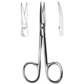4-Inch Stainless Steel Cuticle Scissors – Straight & Curved Blades