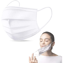3-Ply Disposable Surgical Face Mask – High Filtration Efficiency, Fluid-Resistant, Comfortable Fit (100 pcs)