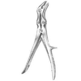 Double-Action Bone Nibbler – 6 to 9 Inch, Straight and Curved Stainless Steel Surgical Instrument
