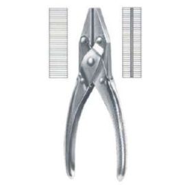 7-Inch Flat Nose Parallel Action Plier with Tungsten Carbide Tips – Precision Tool for Professional Use