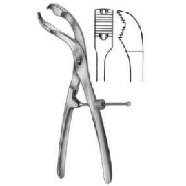 Self-Centering Bone Holding Forceps – Stainless Steel Orthopedic Instrument, Available in 6 to 11 Inch Lengths