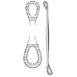 Braun Uterine Depressor – Stainless Steel, Double-Ended, 27 cm