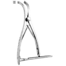 Lnge Lamina Spreader – German Stainless Steel Surgical Instrument with Toothed Jaws and Ratchet Lock (Available in 6.5" and 10.5" Lengths)