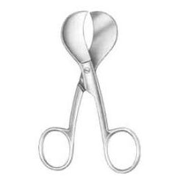 4.5-Inch Stainless Steel Umbilical Cord Cutting Scissors