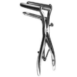 Mathieu Rectal Speculum – Stainless Steel, 19.5 cm with Three-Pronged Adjustable Blades and Secure Lock Mechanism