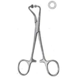 Ball and Socket Towel Forceps – Non-Perforating Surgical Clamp 4 to 6 Inches