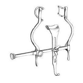 Balfour Baby Retractor - 3.5 inchs Spread Stainless Steel Pediatric Surgical Instrument