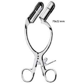 Barr Rectal Speculum – Stainless Steel, 17 cm with Ratchet Locking Mechanism
