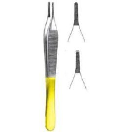 Adson Dissecting Forceps 5 to 6 inch with Plain/Toothed Tungsten Carbide Tips