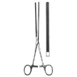 6 to 10 Inch Non-Traumatic Intestinal Clamp – Straight and Curved Options