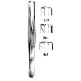 6-Inch Dissecting Forceps with 2x3 Teeth – Surgical Stainless Steel