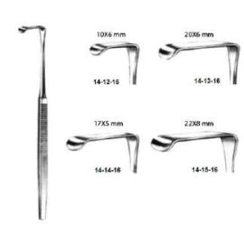 Mini-Langenbeck Retractor – 16 cm Surgical Instrument with L-Shaped Blade