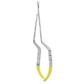 Yasargil Bayonet Microsurgical Scissors 8 to 9 inch Straight/Curved with Tungsten Carbide Tips