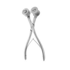 Foss Tube Milking Forceps, 7-Inch Roller Jaws – Stainless Steel Surgical Instrument