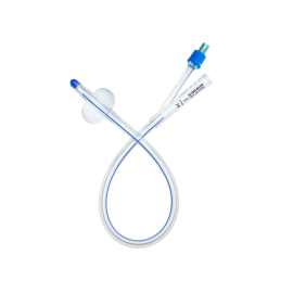 Dispofoleys- Adult Silicone 2-Way Foley Balloon Catheter – Sizes 12 Fr to 24 Fr (10 Pcs)