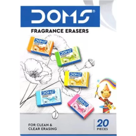Doms Non-Toxic Fragrance Erasers - Pack of 20