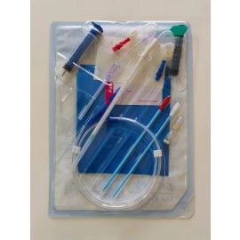 Disposafe-11.5 Fr Dual Lumen Hemodialysis Catheter Kit – 13.5 cm Length, Curved or Straight Extensions