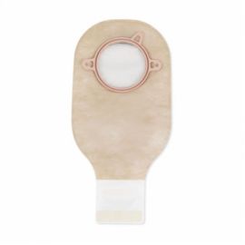 Hollister 24860 Conform 2 Drainable Transparent Ostomy Pouch with Lock 'n Roll Closure and Filter - 45 mm