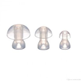 Universal Hearing Aid Ear Tips Set (3 Pieces) - Silicone Domes in Small, Medium, Large Sizes