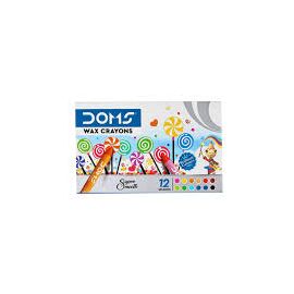 DOMS Jumbo Wax Crayons – 12 Vibrant Shades, Non-Toxic, Smudge-Free, Ideal for Children and Artists (2 pcs)