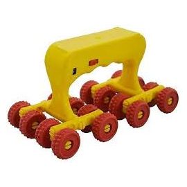 Acupressure 16-Wheel Roller Massager with Handle and Vibration – Full-Body Therapeutic Massager for Muscle Relief and Relaxation