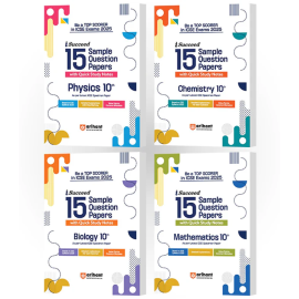 Arihant - ICSE i-Succeed Sample Papers for Physics, Chemistry, Biology & Mathematics | Set of 4 books