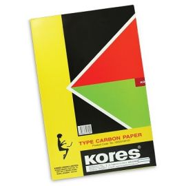 Kores Carbon Paper – High-Quality Non-Smudge Sheets for Typewriting and Handwriting